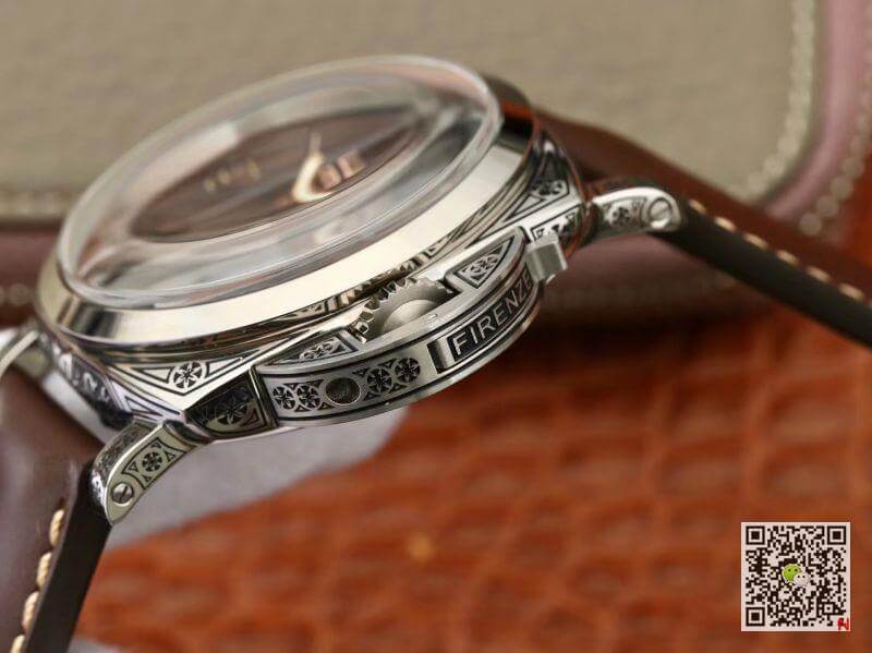 Pa*e*a1 Replica Luminor 1950 PAM00972 Firenze 3 Days Acciaio 1:1 Best Edition Swiss Manual Winding Movement Black Dial