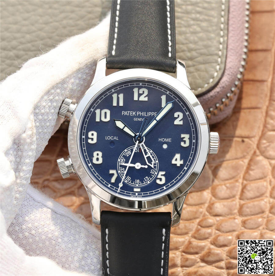 Replica Pat*k Phi1i*pe Calatrava 5524G-001 1:1 Best Edition GR Factory Blue Dial