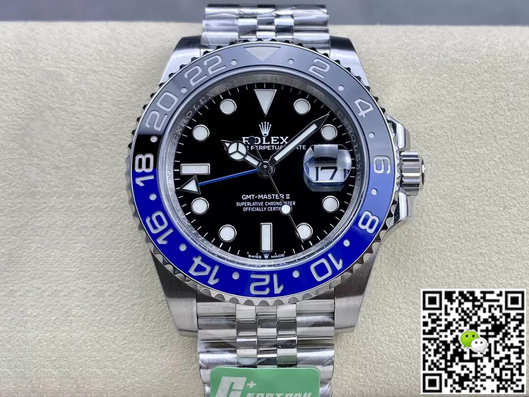 Replica R01ex GMT Master II M126710BLNR-0002 1:1 Best Edition C+ Factory Ceramic Bezel