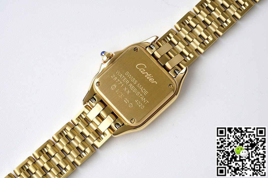Replica Panthere De Ca*t1er WGPN0008 22MM 1:1 Best Edition BV Factory Yellow Gold