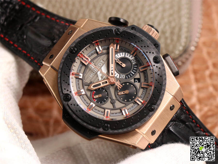 Hublot Replica King Power 703.ZM.1123.NR.FMO10 1:1 Best Edition V6 Factory Rose Gold