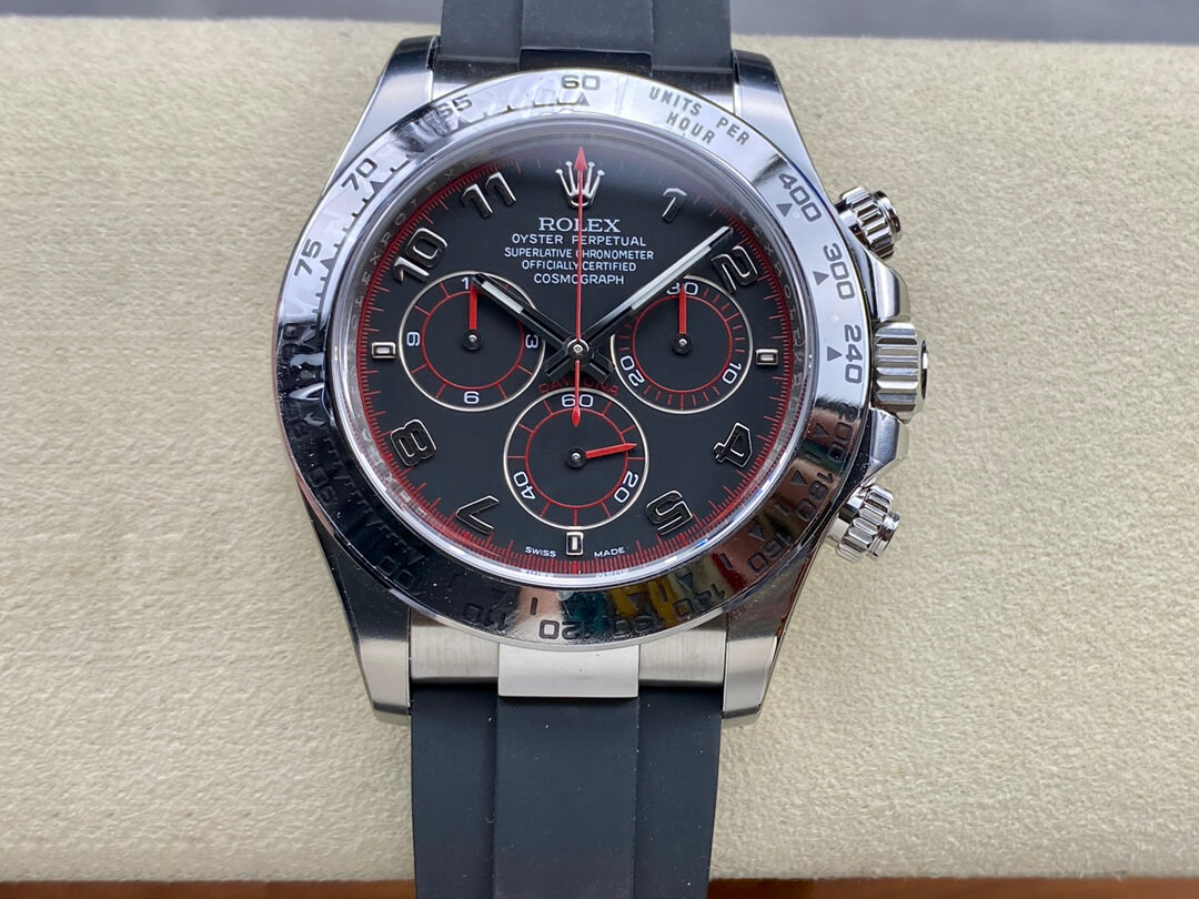 Replica R01ex Cosmograph Daytona 116509 1:1 Best Edition Clean Factory Black Dial