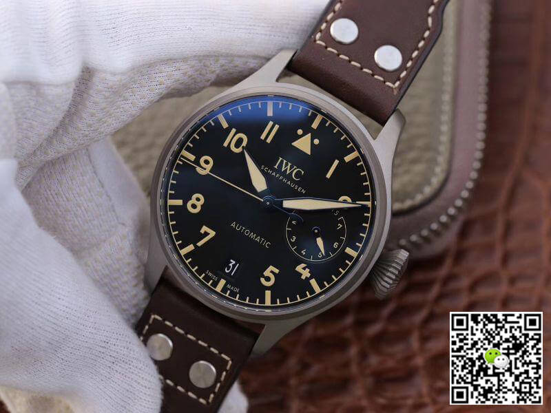 Replica IWC Big Pilot IW501004 ZF Factory 1:1 Best Edition Swiss ETA51111 Black Dial