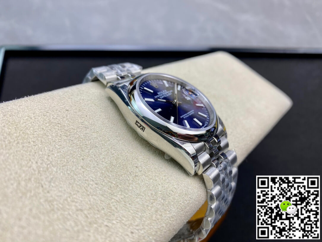 Replica R01ex Datejust M126200-0006 1:1 Best Edition EW Factory Blue Dial