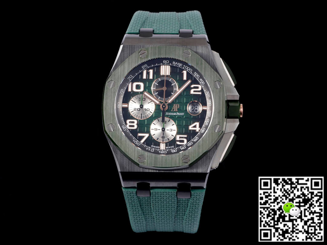 Replica Audemars P1g*et Royal Oak Offshore 26405CE.OO.A056CA.01 1:1 Best Edition RS Factory Green Dial