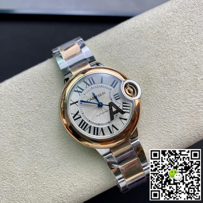 Replica Ballon Bleu De Ca*t1er W2BB0023 33MM 1:1 Best Edition V6 Factory Rose Gold