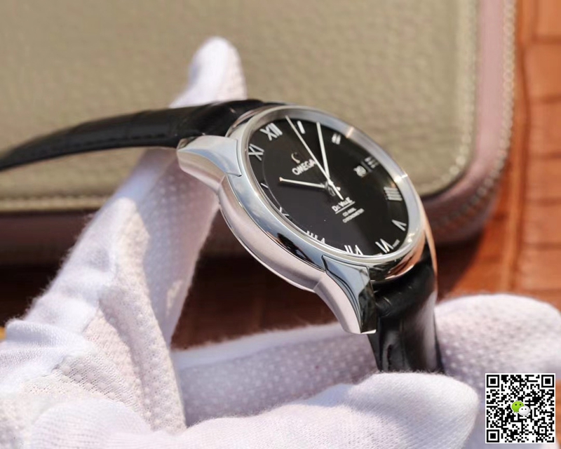 Replica 0me*ga De Ville 431.13.41.21.01.001 1:1 Best Edition VS Factory Black Dial Swiss ETA8500