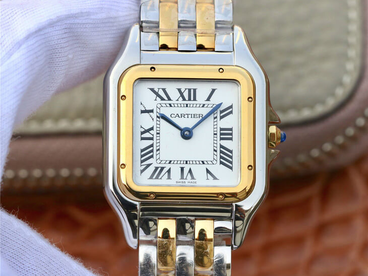 Replica Panthere De Ca*t1er W2PN0007 27MM 1:1 Best Edition 8848 Factory White Dial