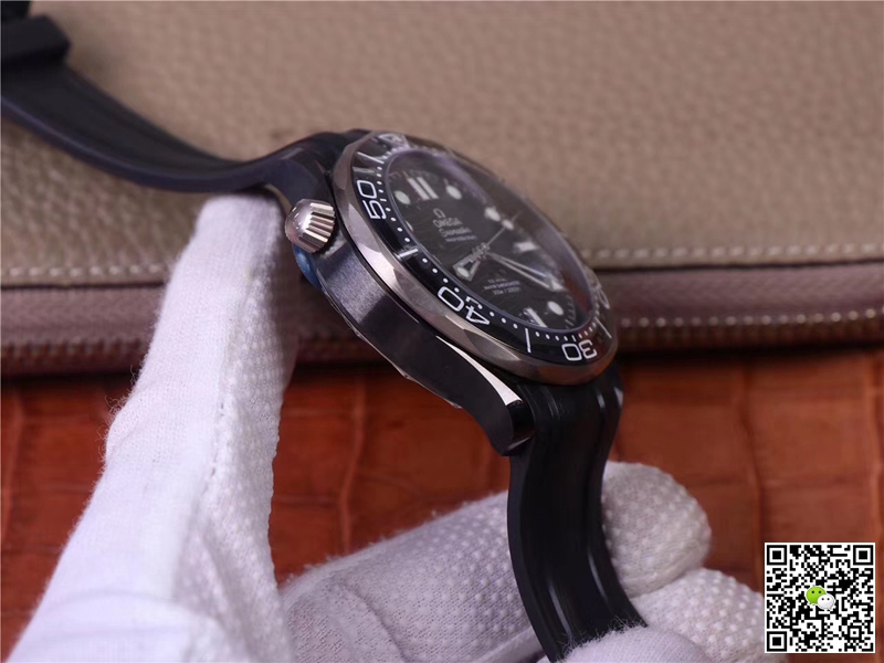 Replica 0me*ga Seamaster 210.92.44.20.01.001 1:1 Best Edition VS Factory Black Ceramic Swiss ETA8806