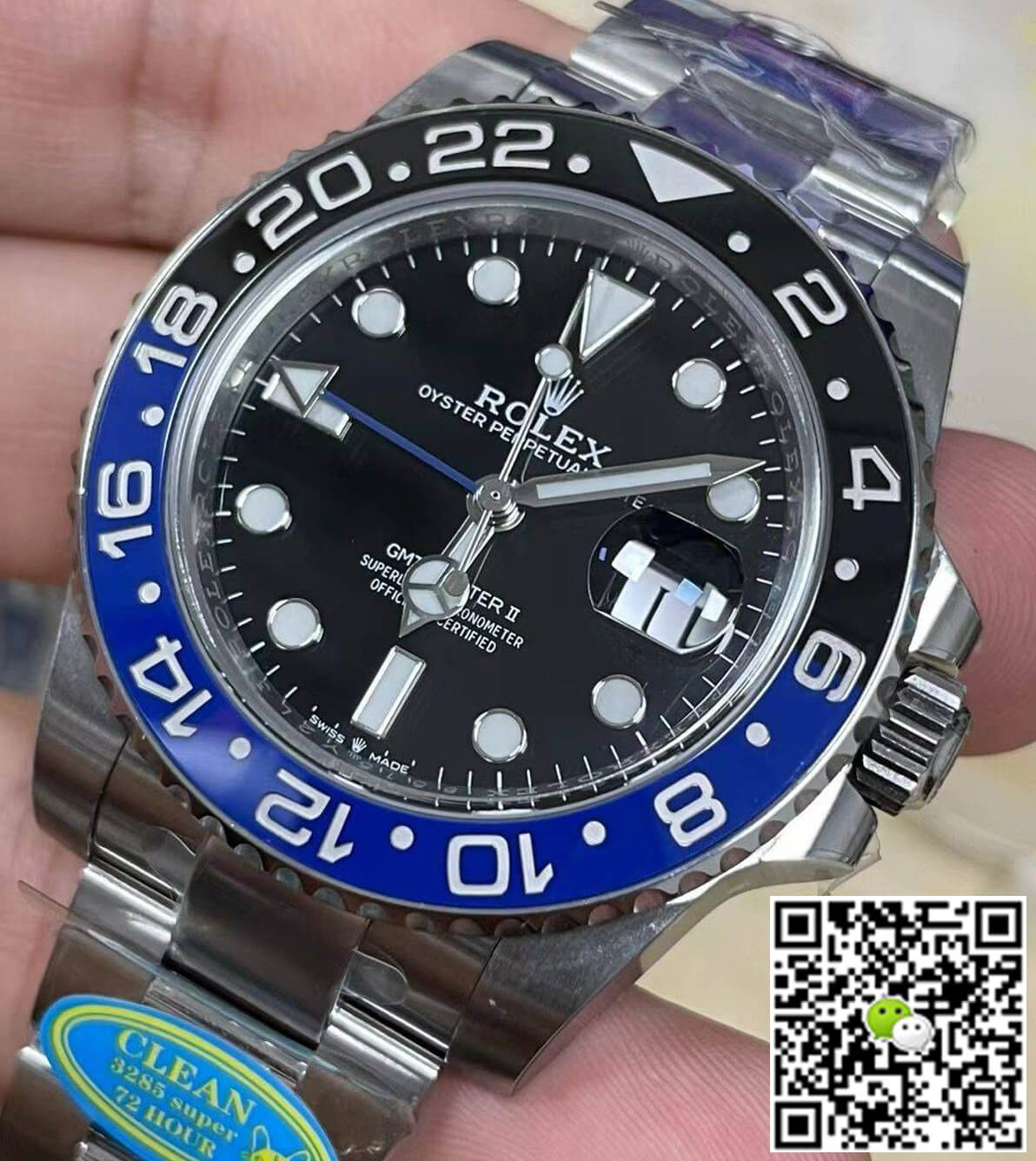 Replica R01ex GMT Master II M126710blnr-0003 1:1 Best Edition Clean Factory V2 Ceramic Bezel
