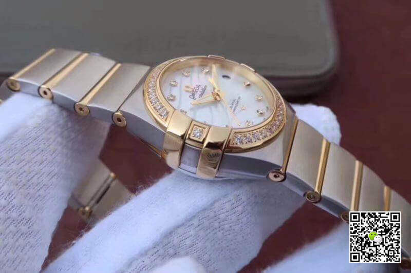 Replica 0me*ga Constellation Double Eagle Lady 3S Factory 1:1 Best Edition Swiss ETA8520