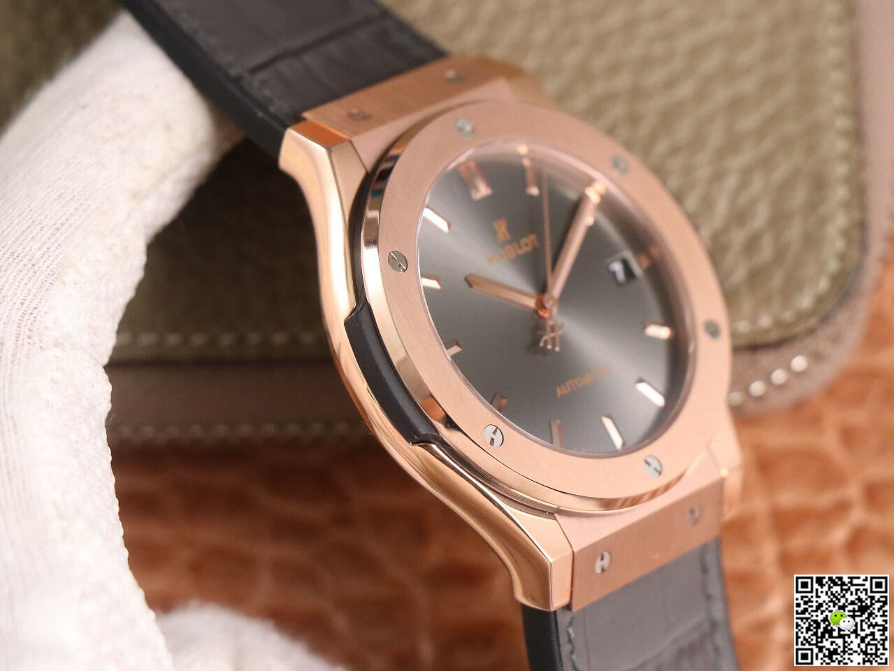 Replica Hublot Classic Fusion 511.OX.7081.LR 1:1 Best Edition WWF Factory Dark Gray Dial