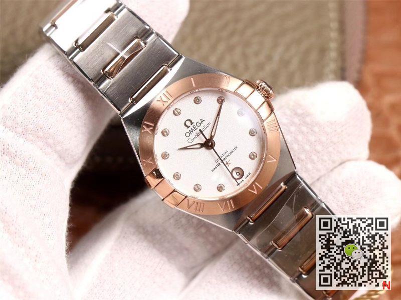 Replica 0me*ga Constellation 131.20.29.20.52.001 1:1 Best Edition 3S Factory V5 White dial Swiss NH05