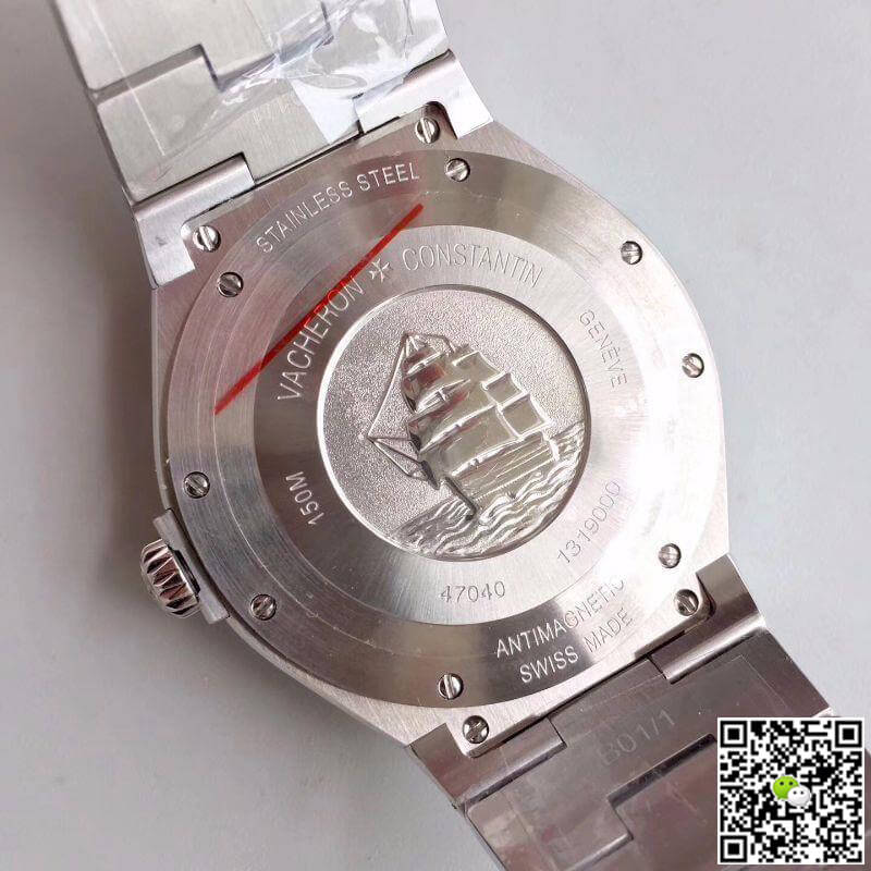 Vacheron C0nstan1n Replica Overseas 47040 JJ Factory 42mm 1:1 Best Edition Swiss ETA9015 Blue Dial