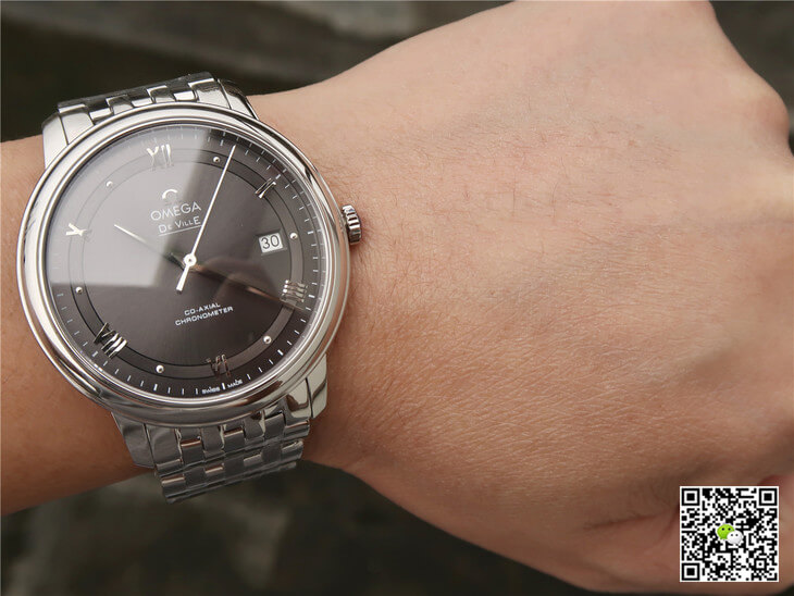 Replica 0me*ga De Ville 424.10.40.20.06.001 1:1 Best Edition MKS Factory Stainless Steel