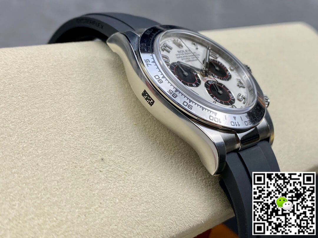 Replica R01ex Cosmograph Daytona 116519 1:1 Best Edition Clean Factory Silvery White Dial