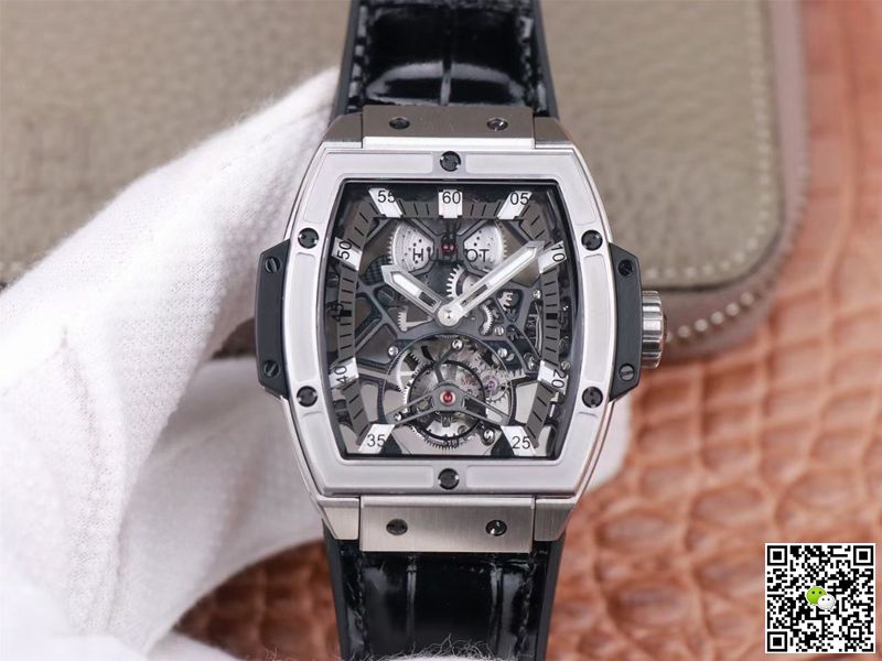 Hublot Replica Masterpiece Tourbillon 906.NX.0129.VR.AES13 1:1 Best Edition JB Factory White Hour Swiss HUB 9006