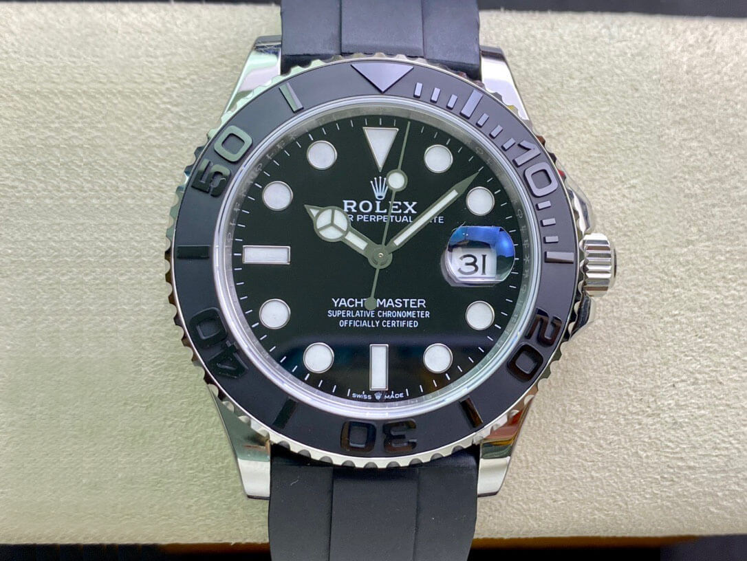 Replica R01ex Yacht Master M226659-0002 1:1 Best Edition EW Factory Black Dial