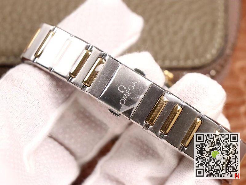 Replica 0me*ga Constellation 131.25.29.20.58.001 1:1 Best Edition 3S Factory V5 Yellow Gold D1am0nd Bezel Swiss NH05