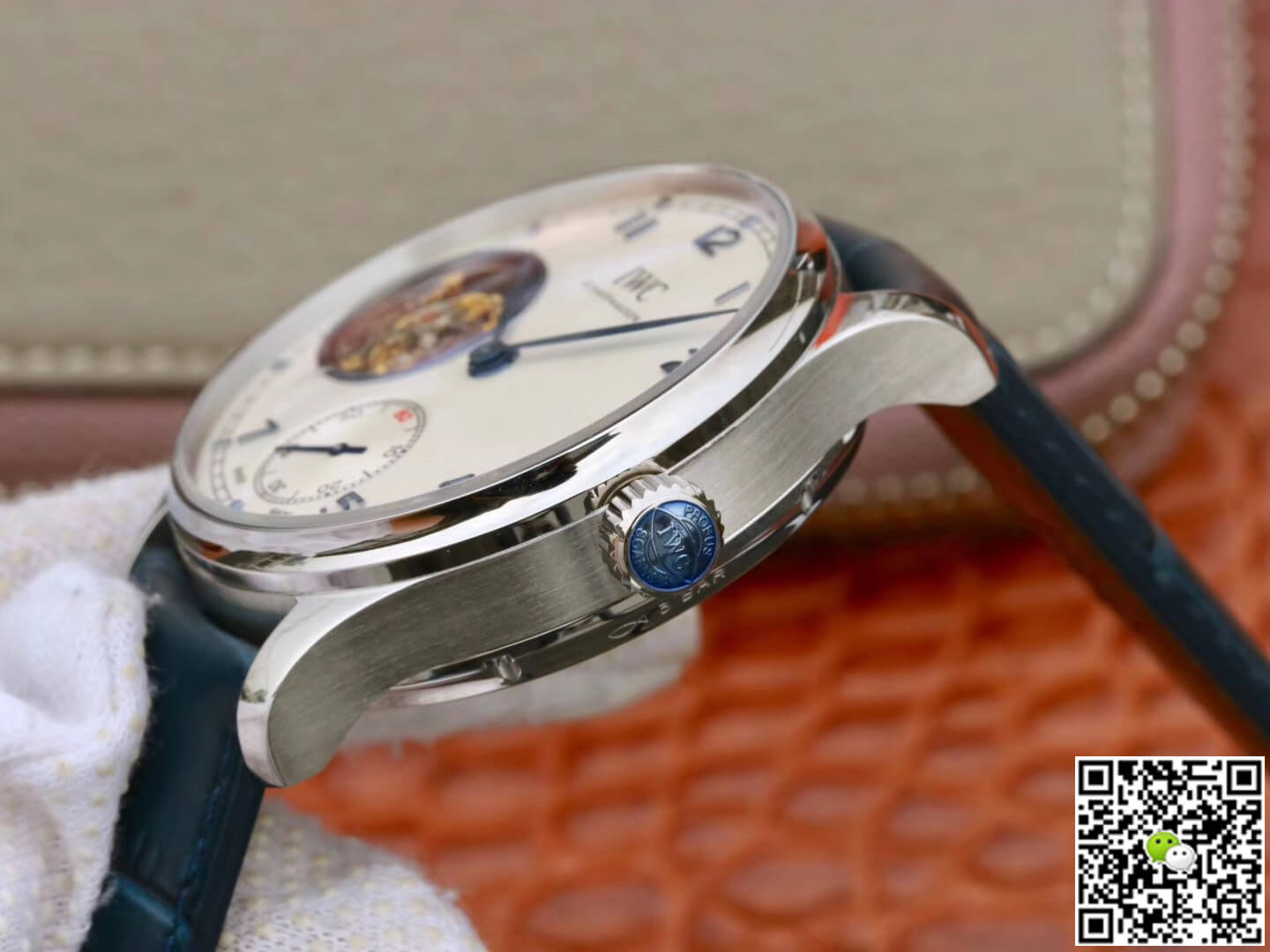 Replica IWC Portuguese Tourbillon 1:1 Best Edition ZF Factory Stainless Steel