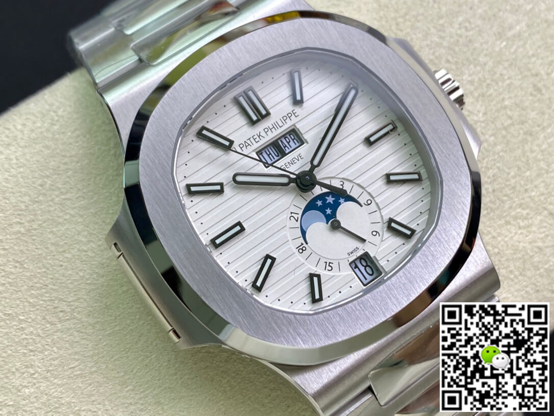 Replica Pat*k Phi1i*pe Nautilus 5726/1A-010 1:1 Best Edition PPF Factory White Dial