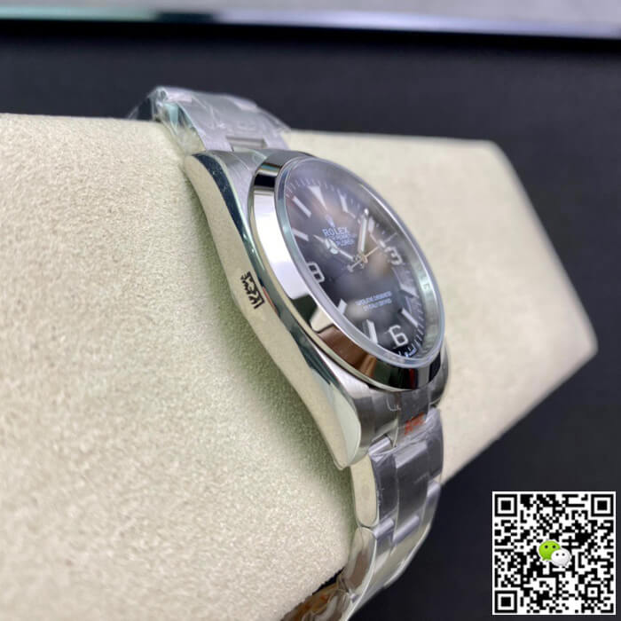 Replica R01ex Explorer M124270-0001 36MM 1:1 Best Edition EW Factory Black Dial