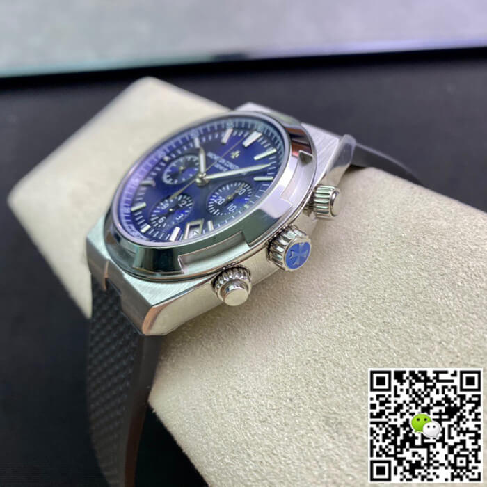 Replica Vacheron C0nstan1n Overseas 5500V/110A-B148 1:1 Best Edition 8F Factory Rubber Strap