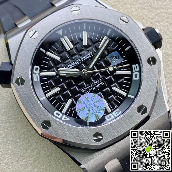 Replica Audemars P1g*et Royal Oak Offshore 15703 1:1 Best Edition JF Factory V10 Black Dial