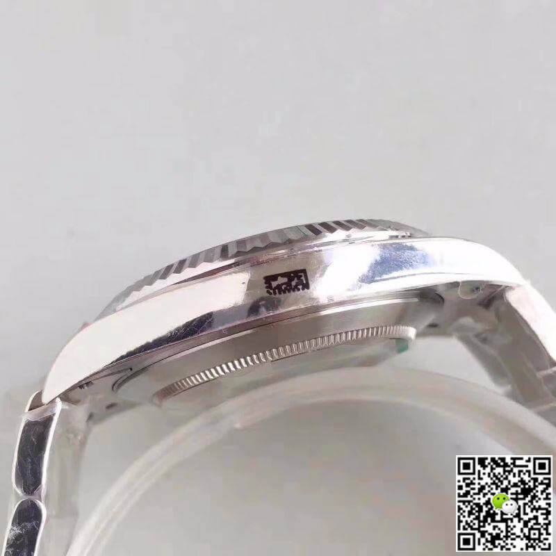 R01ex Dupe Datejust II M126334-0014 1:1 Best Edition Swiss ETA3235 Dark Rhodium Dial