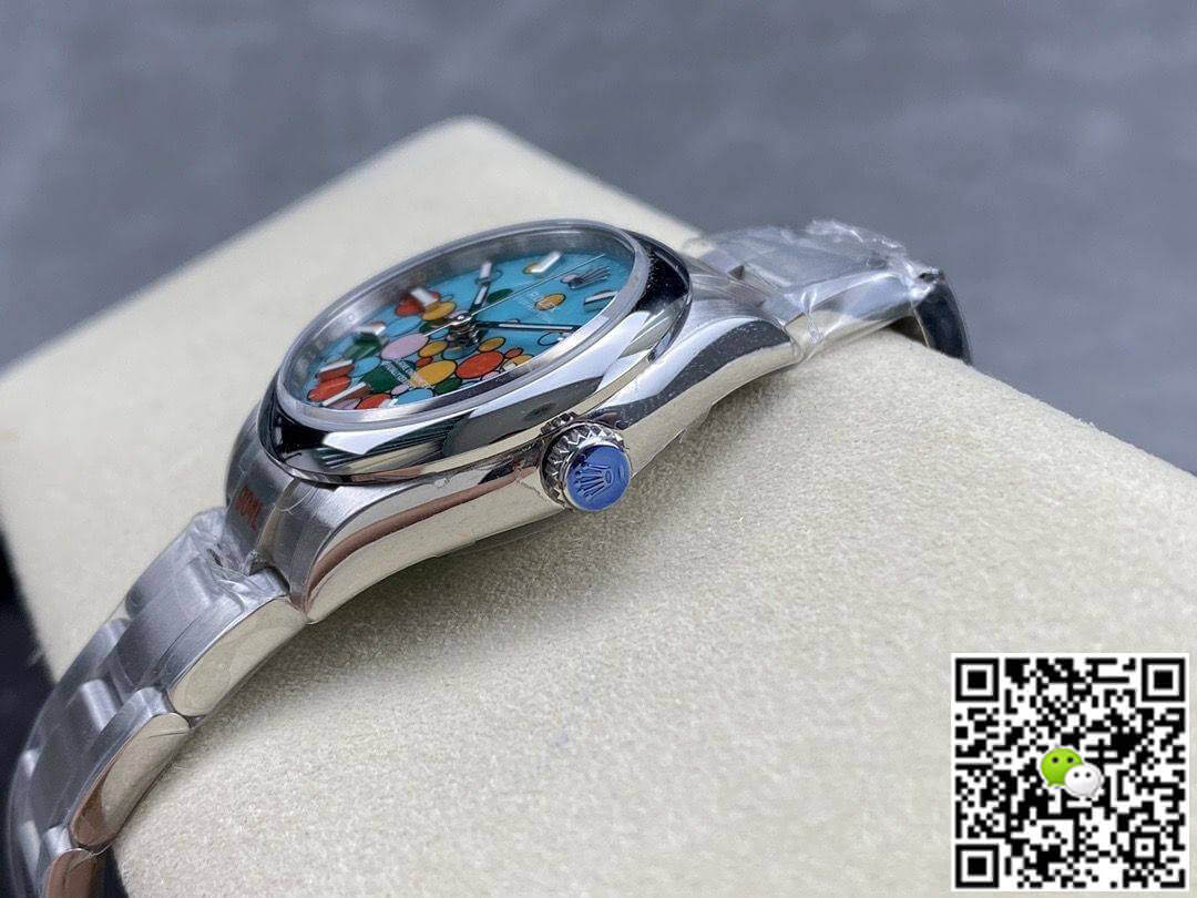 Replica R01ex Oyster Perpetual M277200-0010 31MM 1:1 Best Edition EW Factory Turquoise Blue Dial