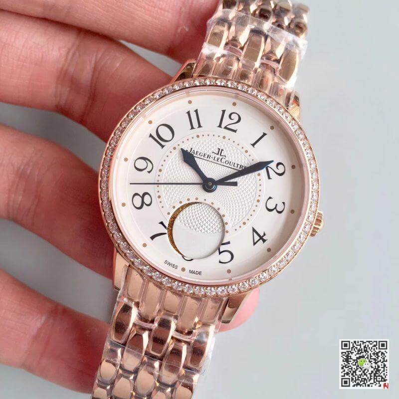 Jaeger Lecoultre Replica Rendez-Vous 3612420 1:1 Best Edition Swiss ETA898A/1 rosegold