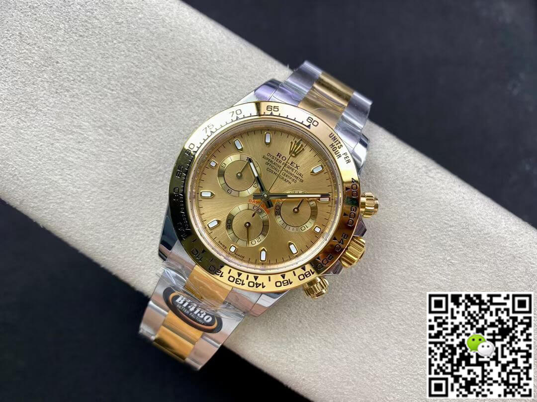 Replica R01ex Daytona M116503-0003 1:1 Best Edition BT Factory Gold Dial