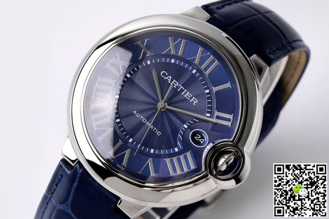 Replica Ballon Bleu De Ca*t1er 42MM WSBB0027 1:1 Best Edition AF Factory Blue Dial