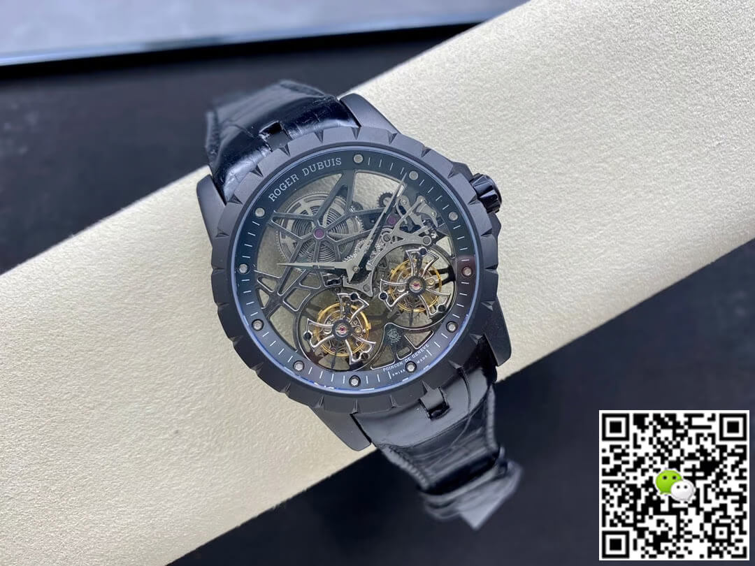 Replica Roger Dubuis Excalibur RDDBEX0364 1:1 Best Edition YS Factory Tourbillon Skeleton Dial