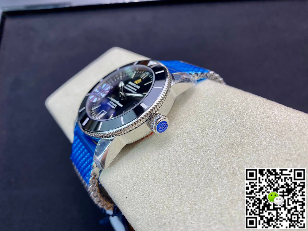 Replica Breitling S*perocean Heritage II AB202033/Q618/152A GF Factory 1:1 Best Edition Swiss ETA9015 Black Dial