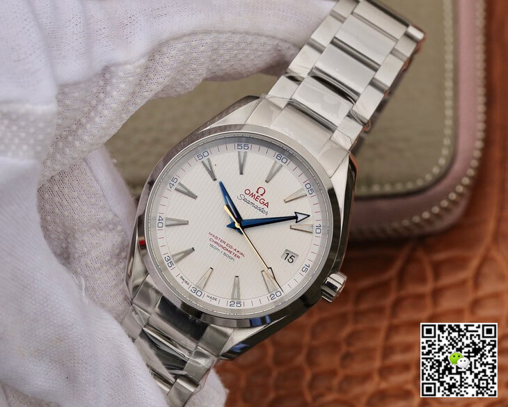 Replica 0me*ga Seamaster 231.10.42.21.02.002 1:1 Best Edition VS Factory White Dial