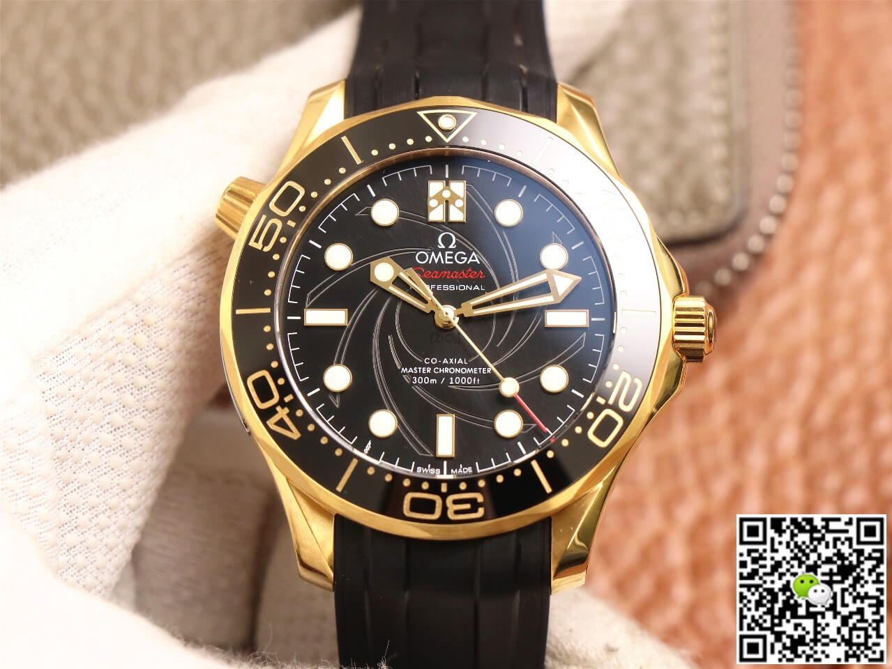 Replica 0me*ga Seamaster 210.62.42.20.01.001 1:1 Best Edition VS Factory Black Dial