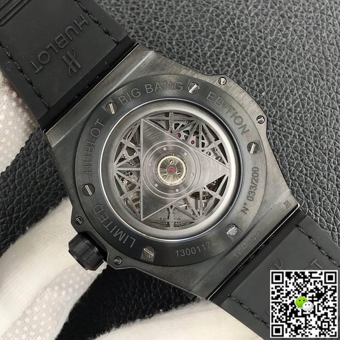 Replica Hublot Big Bang 415.CX.1112.VR.MXM18 1:1 Best Edition WWF Factory Black Dial