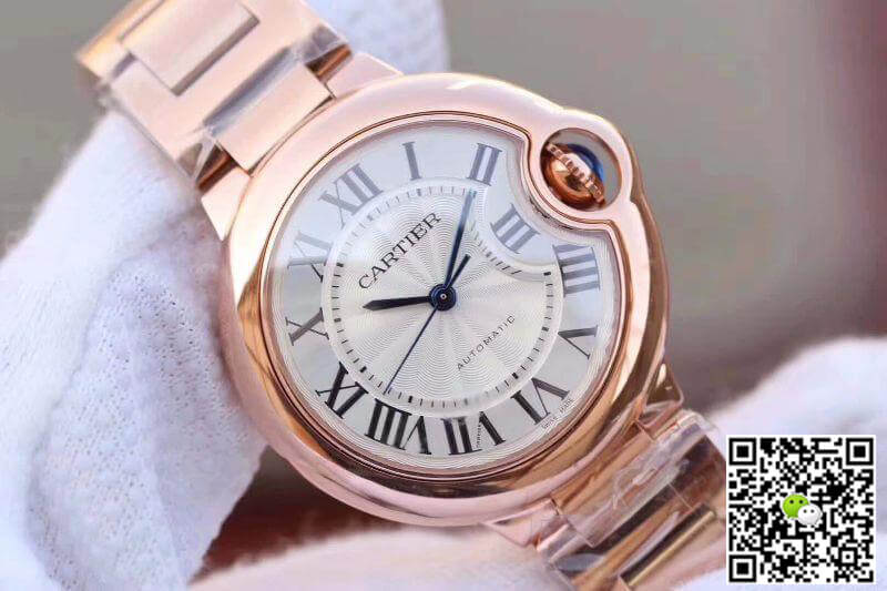 Replica Ballon Bleu De Ca*t1er 33MM W6920068 V9 Factory 1:1 Best Edition Swiss ETA2671 Rosegold