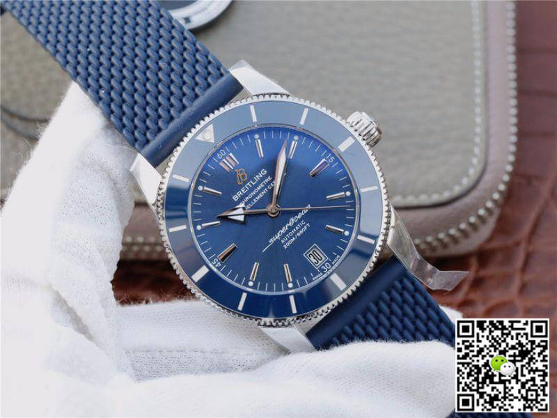 Breitling Replica S*perocean Heritage II AB2010161C1S1 GF Factory 1:1 Best Edition Swiss ETA9015 Blue Dial