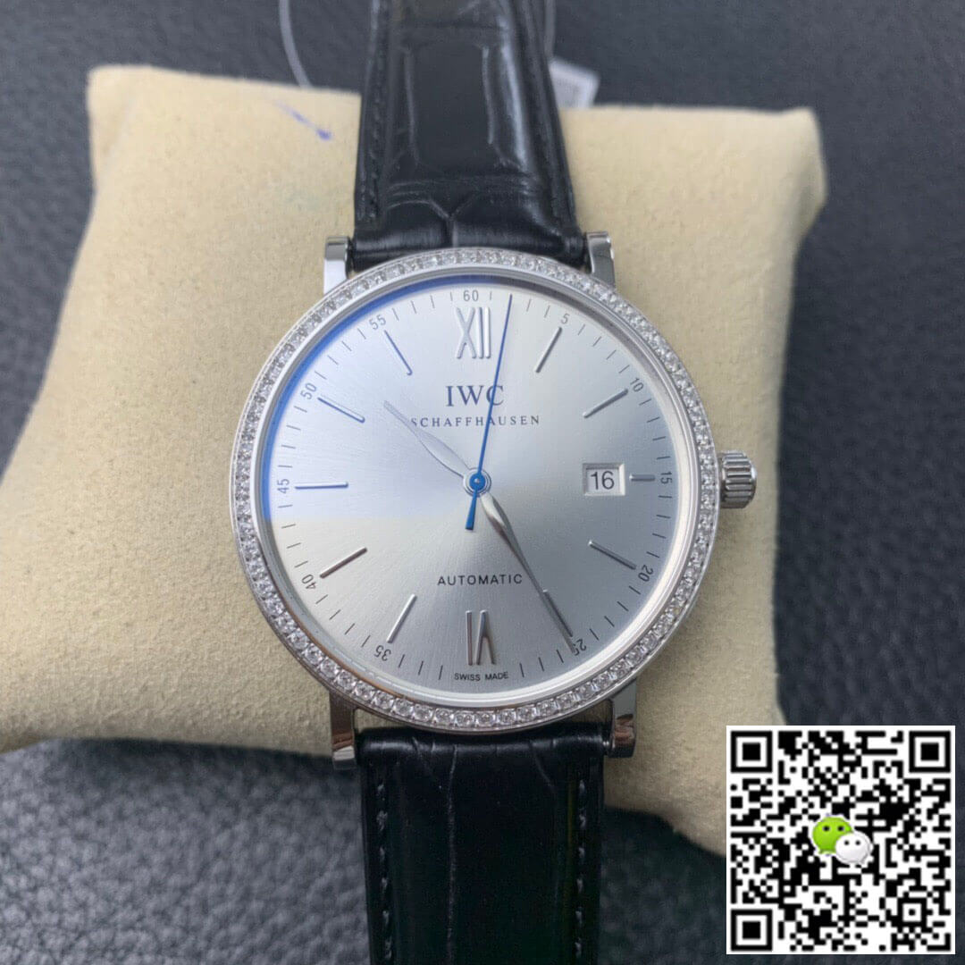 Replica IWC Portofino IW356514 1:1 Best Edition V7 Factory D1am0nd Bezel