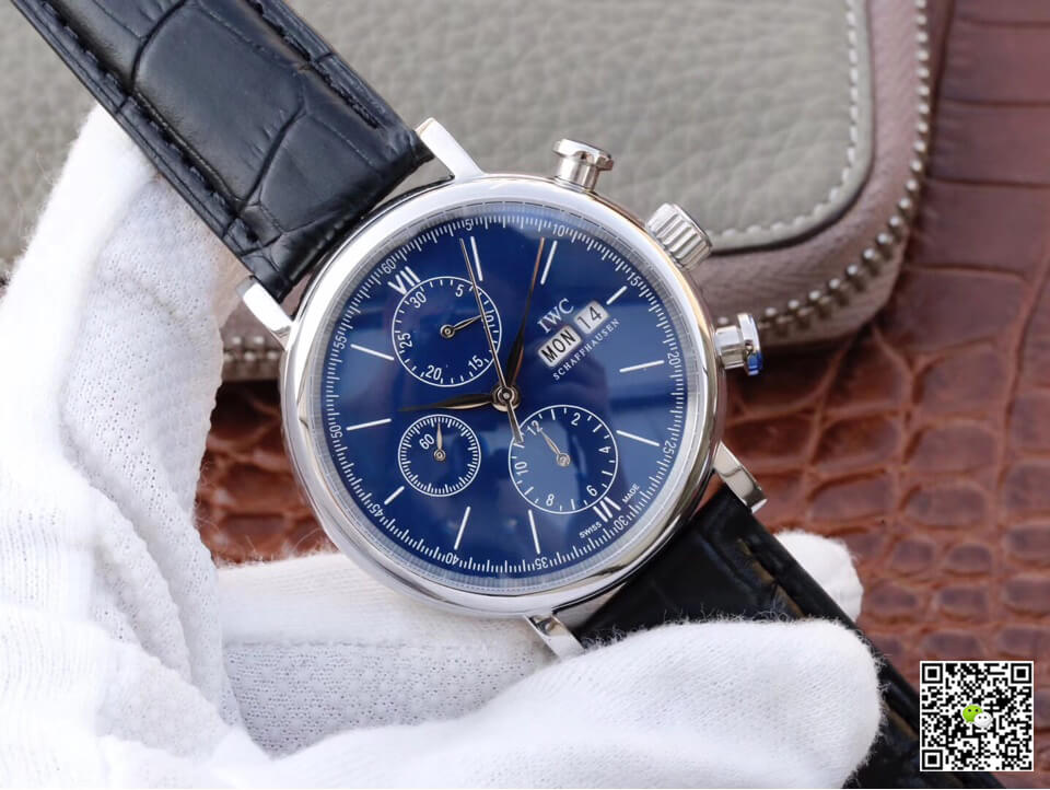 Replica IWC Portofino 150th Anniversary Special Edition IW391023 1:1 Best Edition ZF Factory Blue Dial