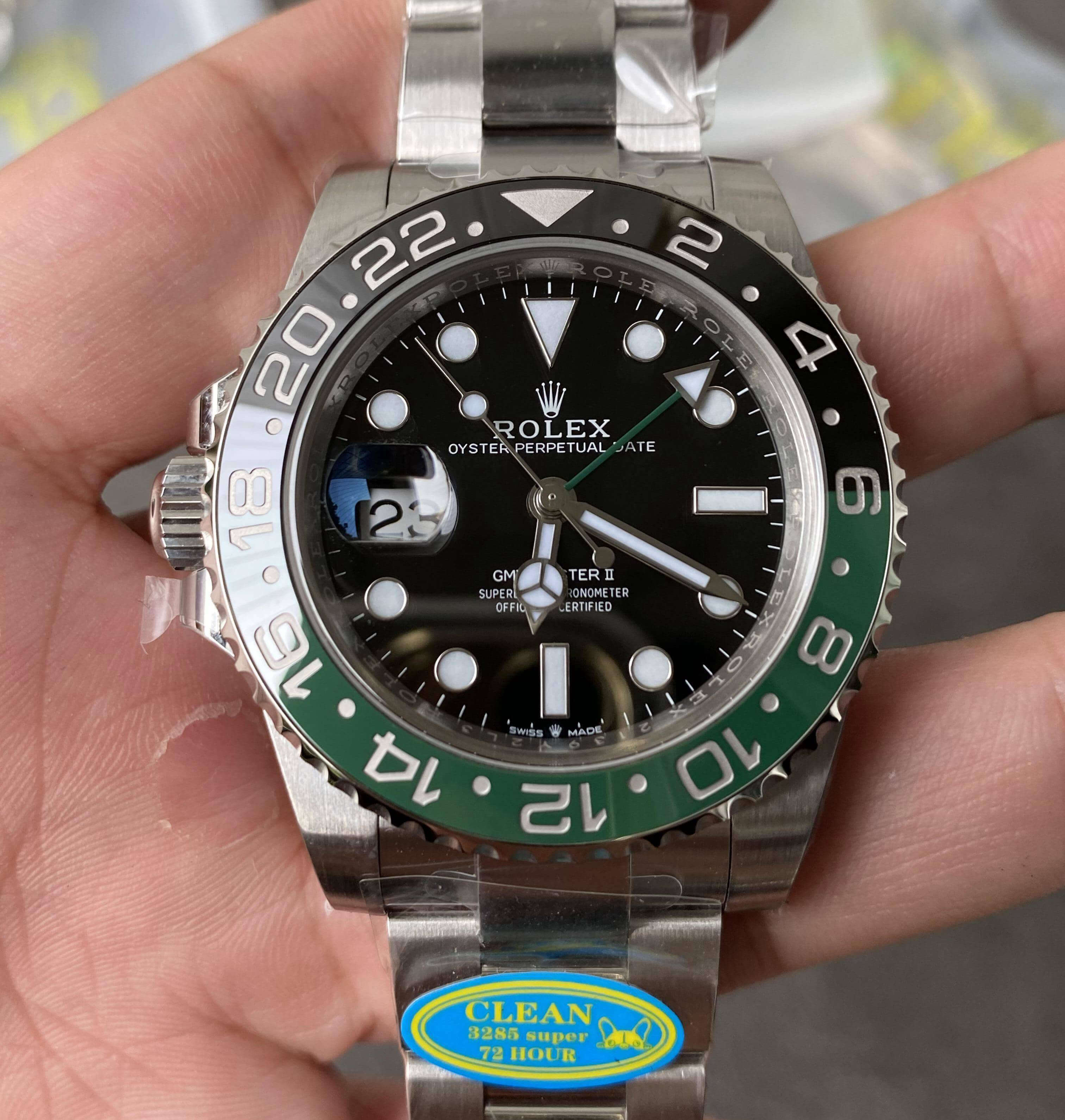 Replica R01ex GMT Master II M126720VTNR-0001 1:1 Best Edition Clean Factory V2 Ceramic Bezel
