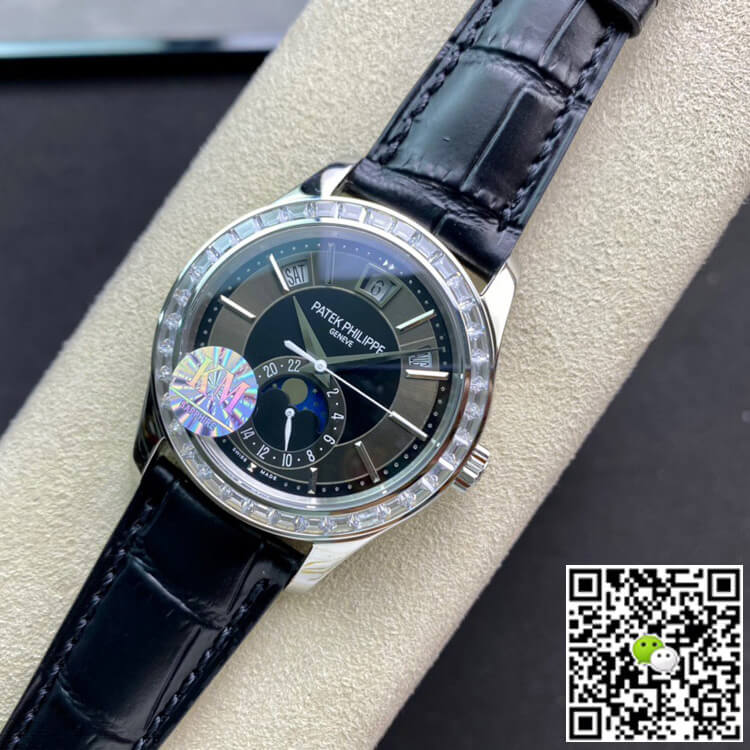 Replica Pat*k Phi1i*pe Grand Complications 5205G 1:1 Best Edition KM Factory D1am0nd Bezel