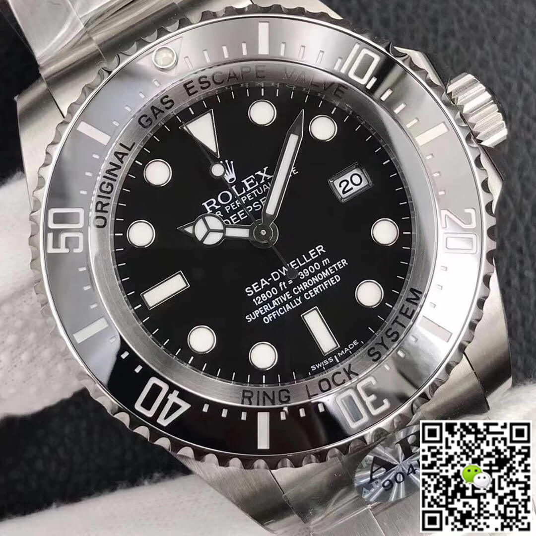 Replica R01ex Sea Dweller 116660-98210 1:1 Best Edition AR Factory Black Dial