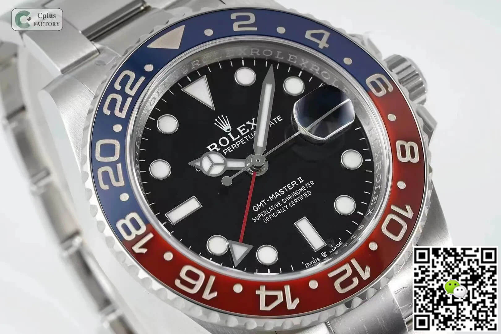 Replica R01ex GMT Master II M126710BLRO-0002 1:1 Best Edition C+ Factory Red Blue Bezel