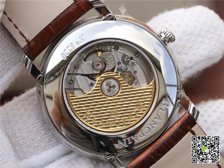 Replica Blancpain Villeret 6654-1113-55B 1:1 Best Edition OM Factory V2 Grey Dial