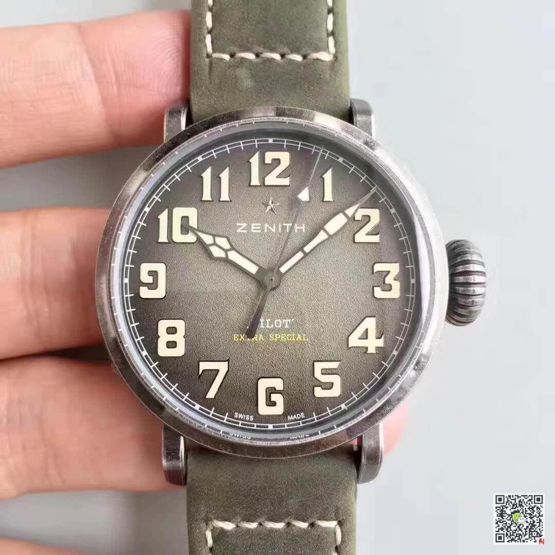 Replica Zenith Pilot 11.1943.679/63.C800 XF Factory 1:1 Best Edition Swiss ETA9015