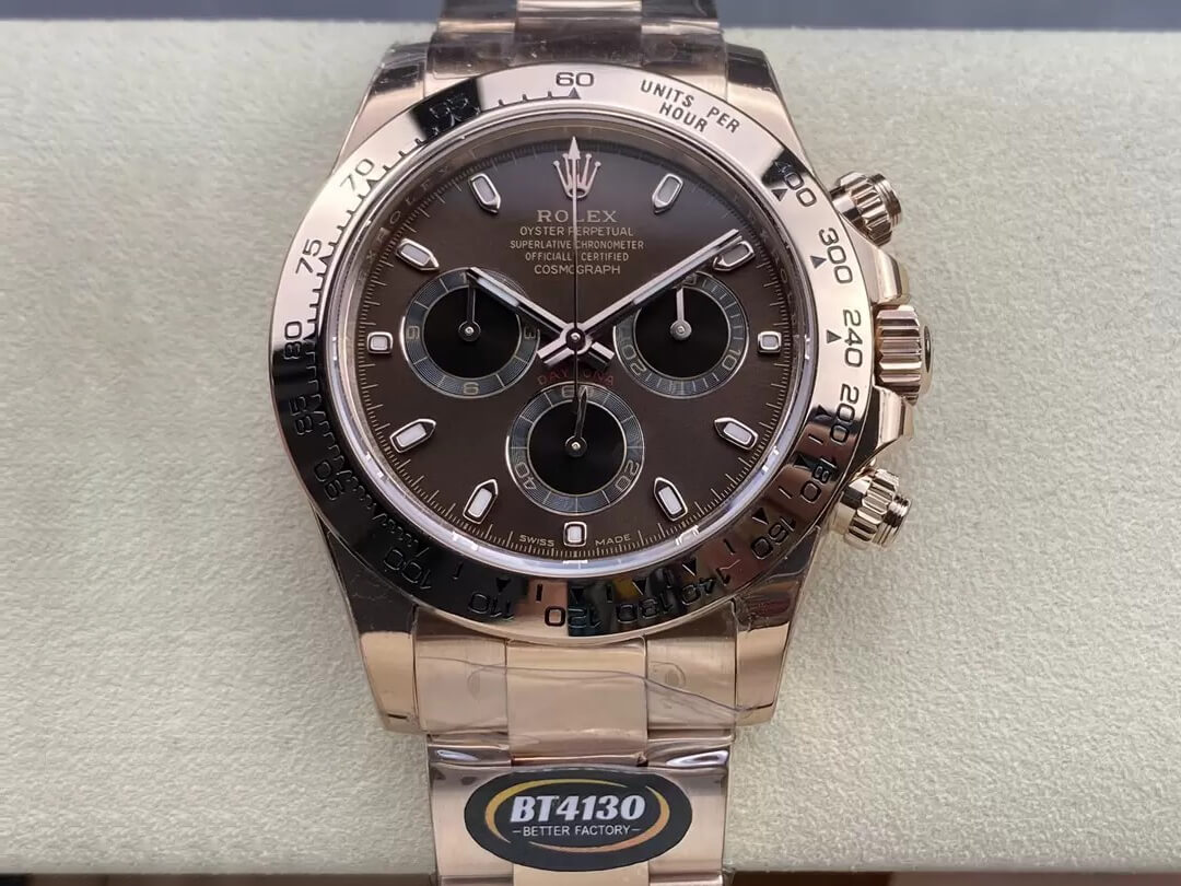 Replica R01ex Daytona M116505-0013 1:1 Best Edition BT Factory Chocolate Dial