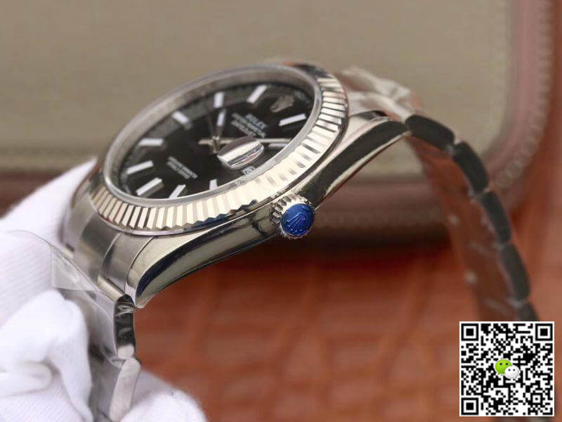 Replica R01ex Datejust 126334 41mm Men Watches 1:1 Best Edition Black Dial